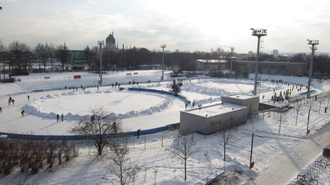 Eislaufen in Dresden